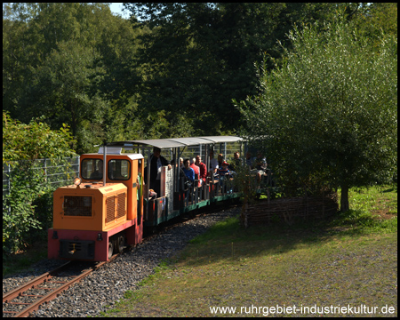 Die Muttenthalbahn kurz vorm Ziel: Neue Besucher für die Zeche