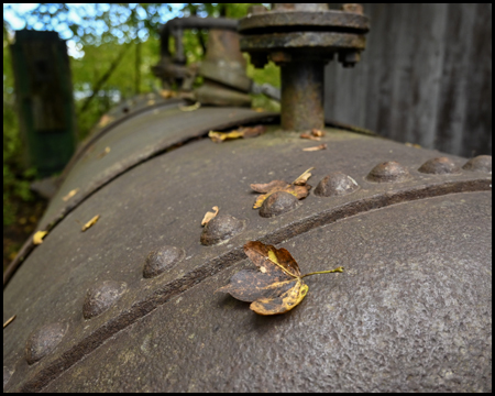 Speichertank aus genieteten Stahl