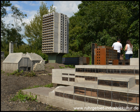 Emscherkunstweg Neustadt im Landschaftspark Duisburg-Nord