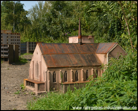 Emscherkunstweg Neustadt im Landschaftspark Duisburg-Nord