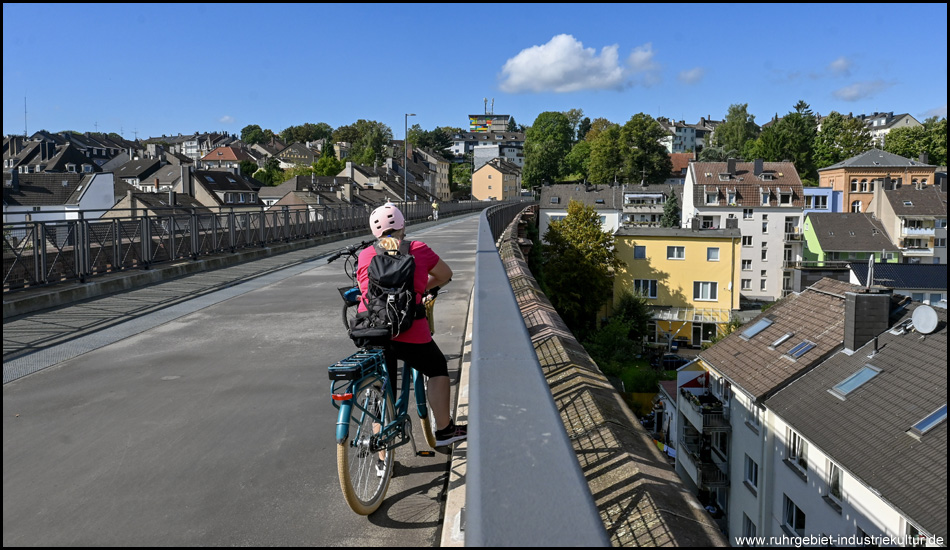 Kuhler Viadukt der Nordbahntrasse in Wuppertal