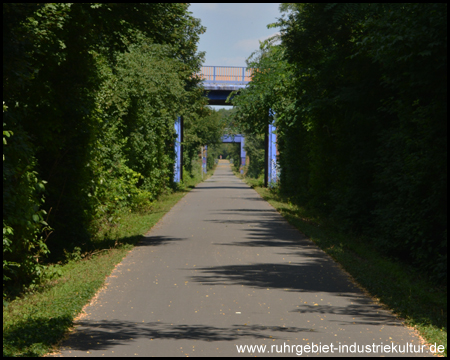 Tunnelblick auf der Nordsternbahn Richtung Norden