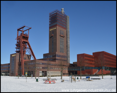 Zeche Nordstern im Winterkleid