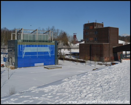 Das Blaue Pumpwerk an der Emscher