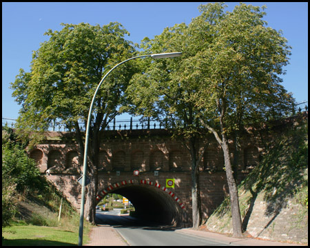 Die "Schiefe Brücke" in Olfen