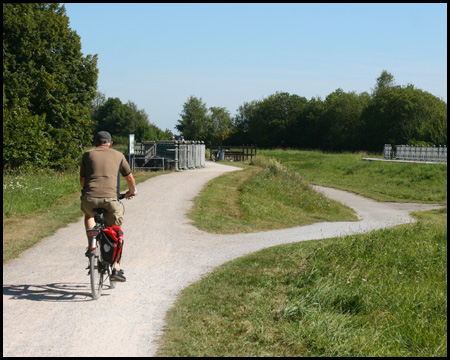 Steverbrücke: Ehemalige Kanalbrücke über die Steveraue