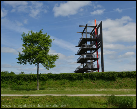 Aussichtsturm auf dem Gelände der alten Kokerei Osterfeld