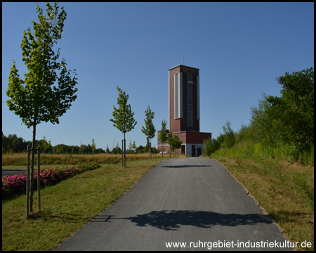 Förderturm der Zeche Königsborn in Bönen