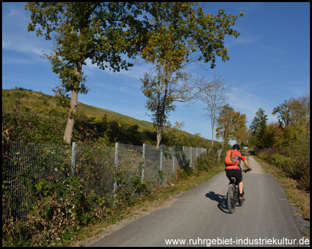 Der Parkway an der Deponie Kornharpen