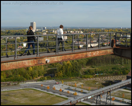 Weite Sicht 100 Meter über dem Boden