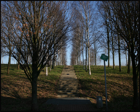 Zugang zum Prosper-Park von der Otto-Joschko-Straße