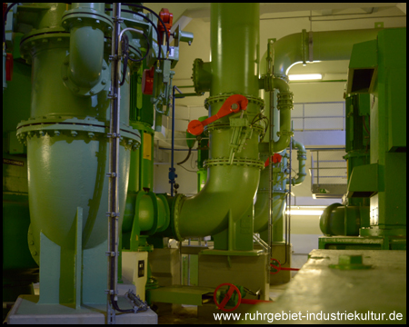 Das Pumpwerk Evinger Bach in Dortmund