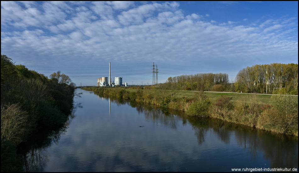 Lippe an der Halde Radbod bei Hamm