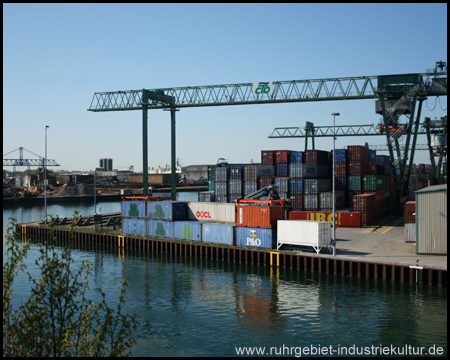 Dortmunder Hafen – Endpunkt des Dortmund-Ems-Kanals
