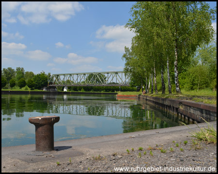 Alter Hafen von Zeche Minister Achenbach (Blick zurück)