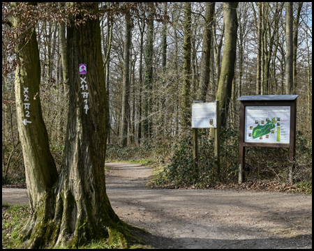 Informationstafeln im Tiergarten Raesfeld