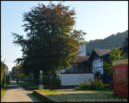 Bahnhof Annen Süd (Blick zurück)