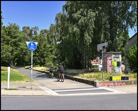 Haltepunkt Sonnenschein Rheinischer Esel