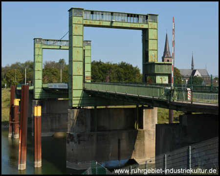 Hubbrücke in Walsum