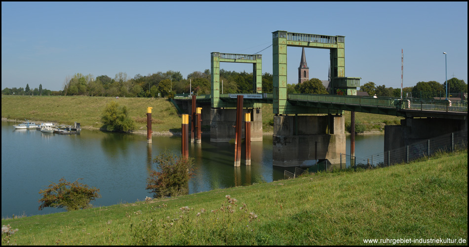 Hubbrücke in Walsum