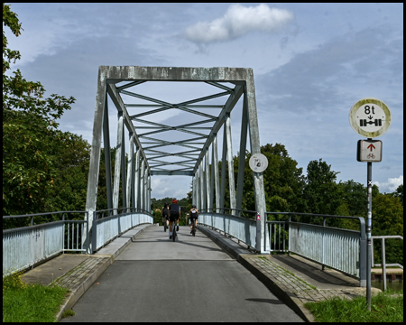 Brücke über den Wesel-Datteln-Kanal in Flaesheim