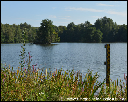 Der Pegel deutet auf höhere Wasserstände hin