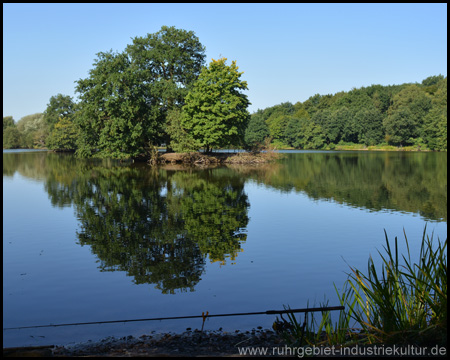 Insel mit Spiegelung