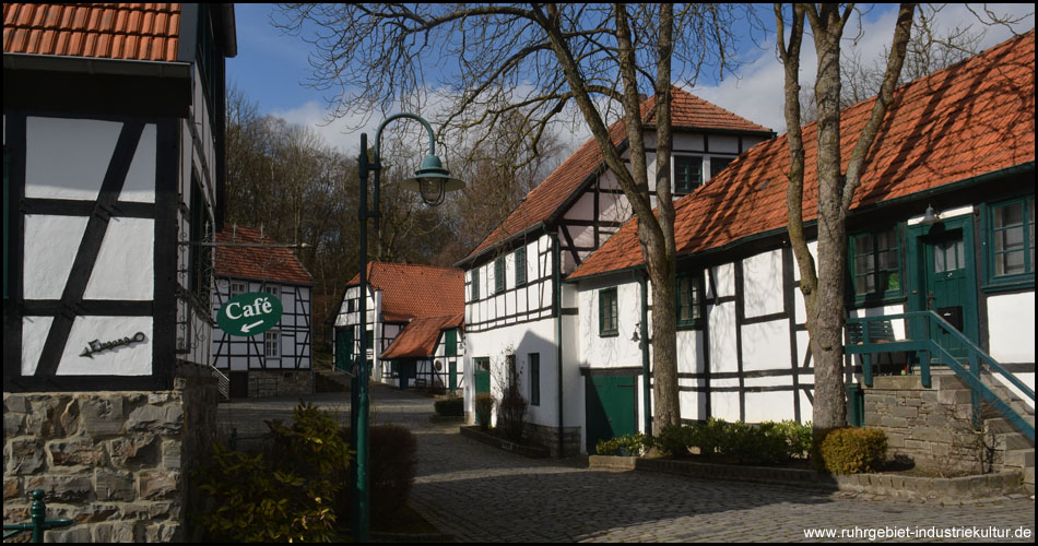 Fachwerkhäuser der Fabrikanlage Maste-Barendorf in Iserlohn