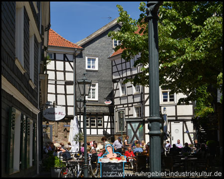 Altstadt von Hattingen: Fachwerkhäuser und idyllische Gassen