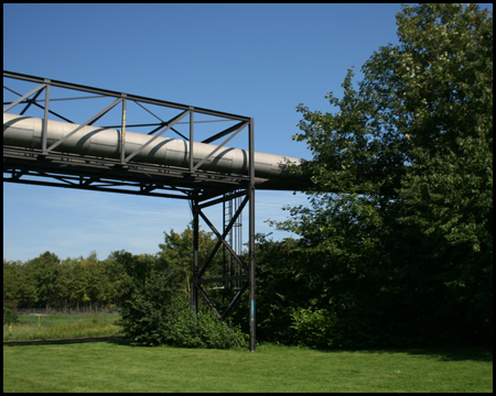 Ruhrgashalde im Nordsternpark