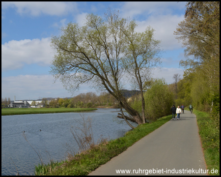 Ruhrtalradweg bei Schwerte