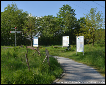 Schilderwald: Begrüßungsschilder am Knotenpunkt 37