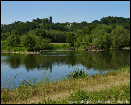 Burg Blankenstein in Hattingen über der Ruhr