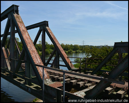 Alte Eisenbahnbrücke am Eisenbahnmuseum