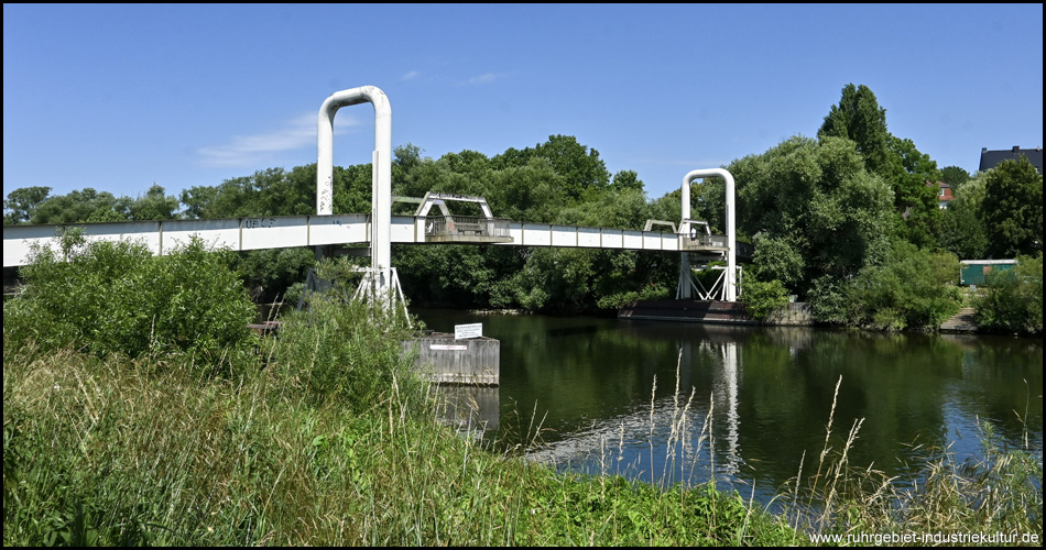 Pontonbrücke Holtey in Essen