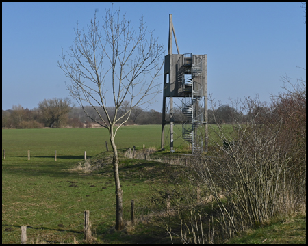 Aussichtsturm in der Schlagmersch