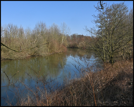 Fluss Lippe in Hamm