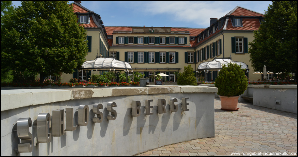 Hauptgebäude von Schloss Berge in Gelsenkirchen