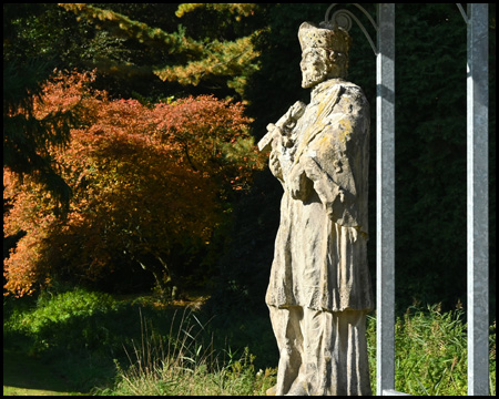 Statue im Park