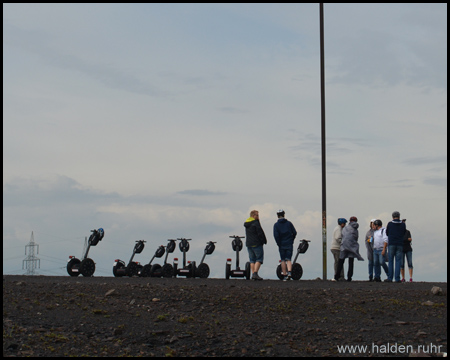 Segway-Tour auf die Halde