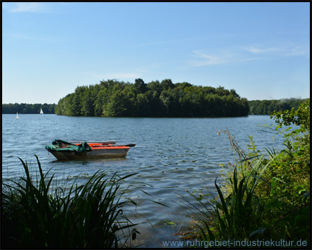 Insel im Wolfssee