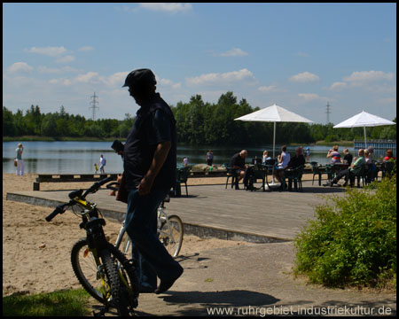 Terrasse am Horstmarer See im Seepark Lünen