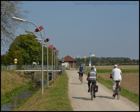 Als ob die Lampen falsch herum stünden... 