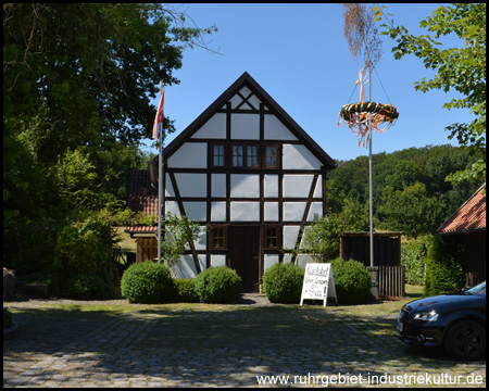 Das alte Backhaus in Flierich