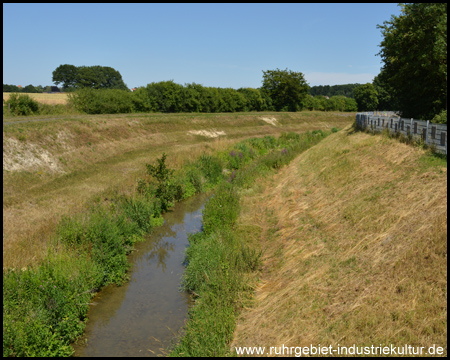 Seseke an der Brücke Schwarzer Weg