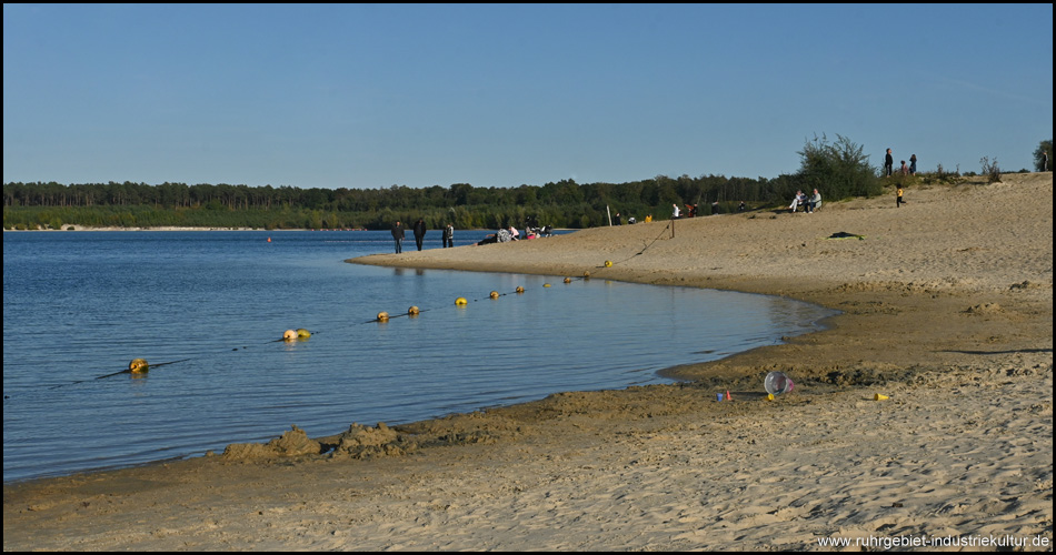 Sandstrand am Silbersee II in Haltern am See