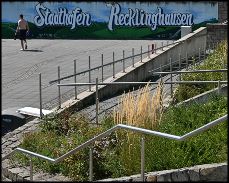 Grafitti "Stadthafen Recklinghausen"