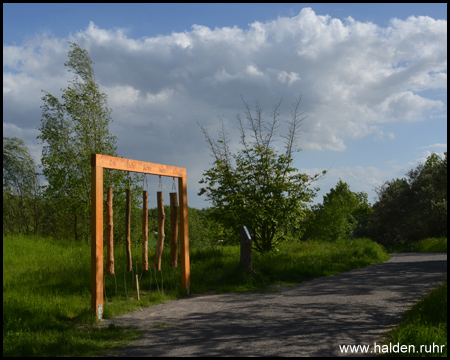 Das Dendrophon: Station des Naturerlebnispfades