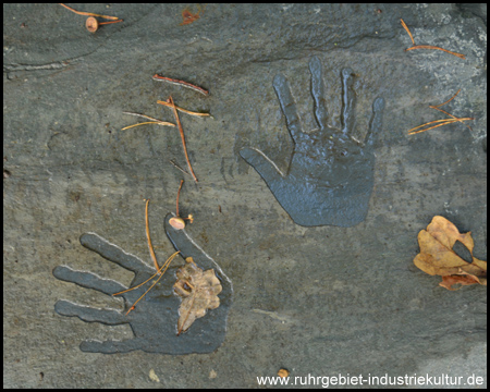 Spuren von Menschenhand