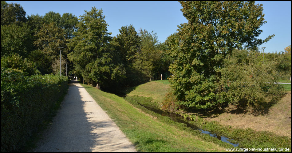 Wandelweg entlang der Großen Goorley (Blick zurück)